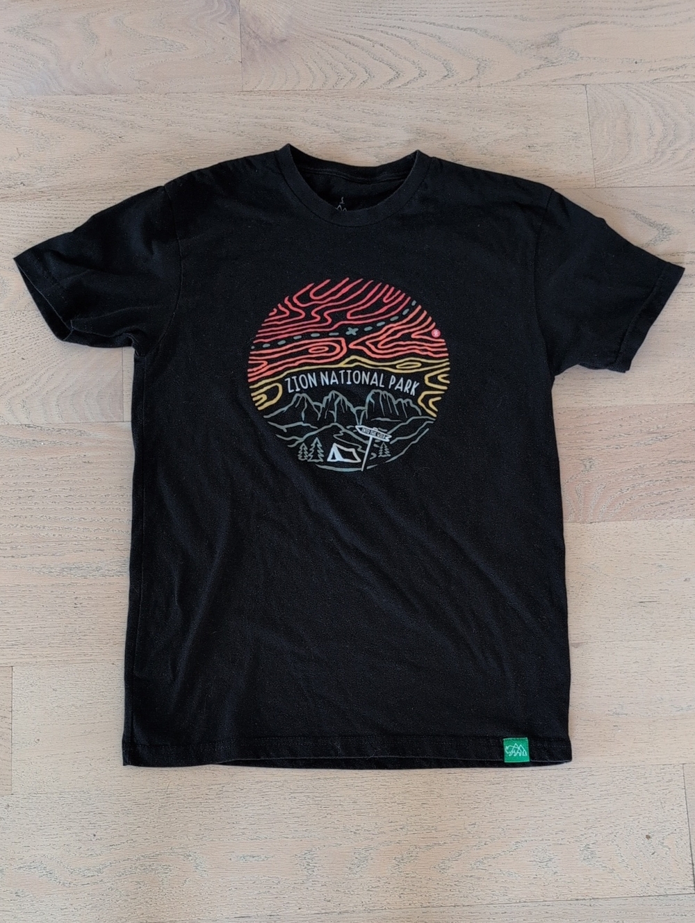 Zion National Park Graphic Tee Size Small